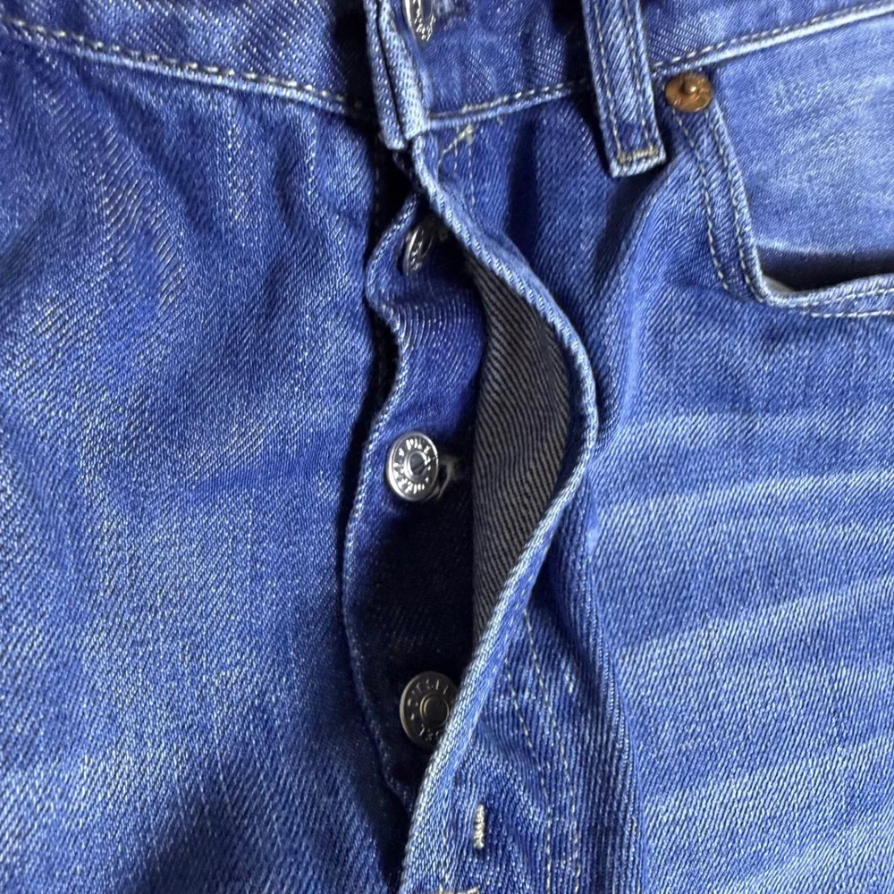 Diesel Wide Leg Jeans Mens 31 Blue Y2K Baggy Denim Made In Italy RR55